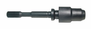 Adapter from big spline shank to SDS-plus shank