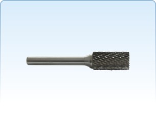 TC burrs - Cylindrical shape with end cut