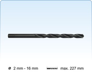 HSS twist drills DIN 340 (long) roll forged