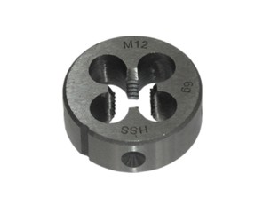 HSS Round die OREN DIN 223 (outer diameter 25 mm) - M12x1,75