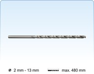 HSS drill bits extra long (DIN 1869)